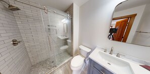 Shower, towels - Expansive and plush 2BR+ with epic village views! by RedAwning (Snowshoe)