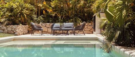 Alberca al aire libre