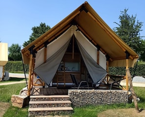 Tent | Exterior - Nice Safari Tent 9 km From Maastricht (Berg en Terblijt)