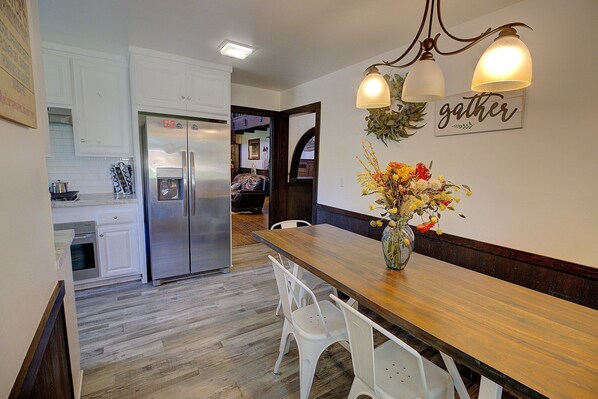 Cabin, Multiple Beds, Patio, Mountain View (2501) | Dining - THE Ranch House #2501 (Big Bear City)