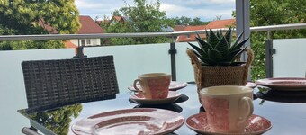 Gemütliche Ferienwohnung im Odenwald mit Großem Balkon