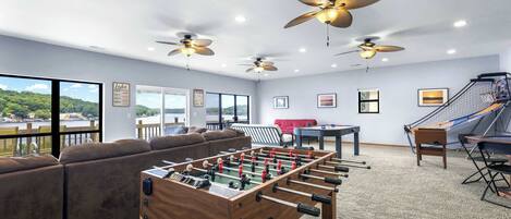 House, Multiple Beds, Kitchen (Sunset at Washburn) | Game room
