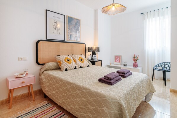 2 Schlafzimmer, Bügeleisen/Bügelbrett, kostenloses WLAN, Bettwäsche