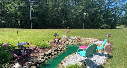 A mini secluded resort on a 7 generation family farm in Piedmont NC.