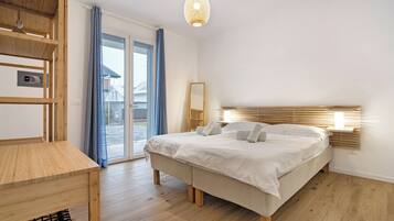 2 chambres, fer et planche Ă  repasser, Wi-Fi gratuit, draps fournis