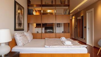 Studio | 1 kamar tidur, meja kerja, ruang kerja ramah laptop, dan kedap suara