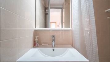 Shower, hair dryer