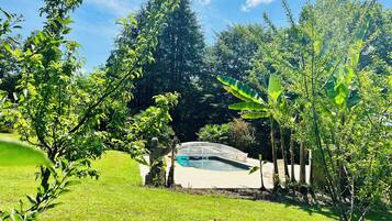 Indoor pool, outdoor pool