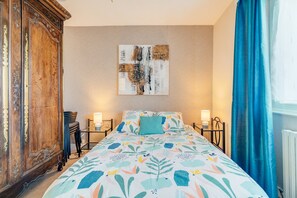 3 soverom og strykejern/-brett