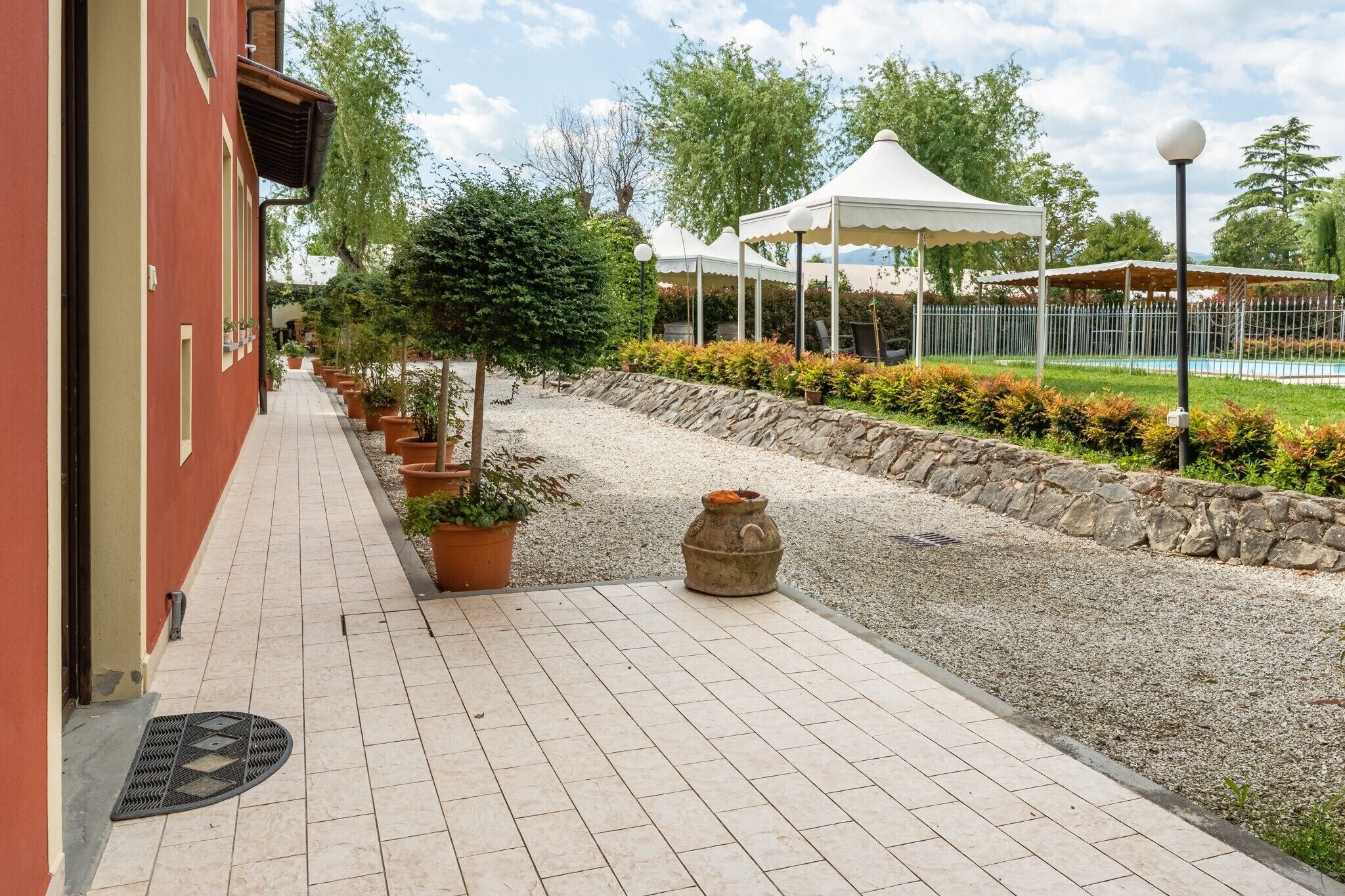 Enceinte de l’hébergement