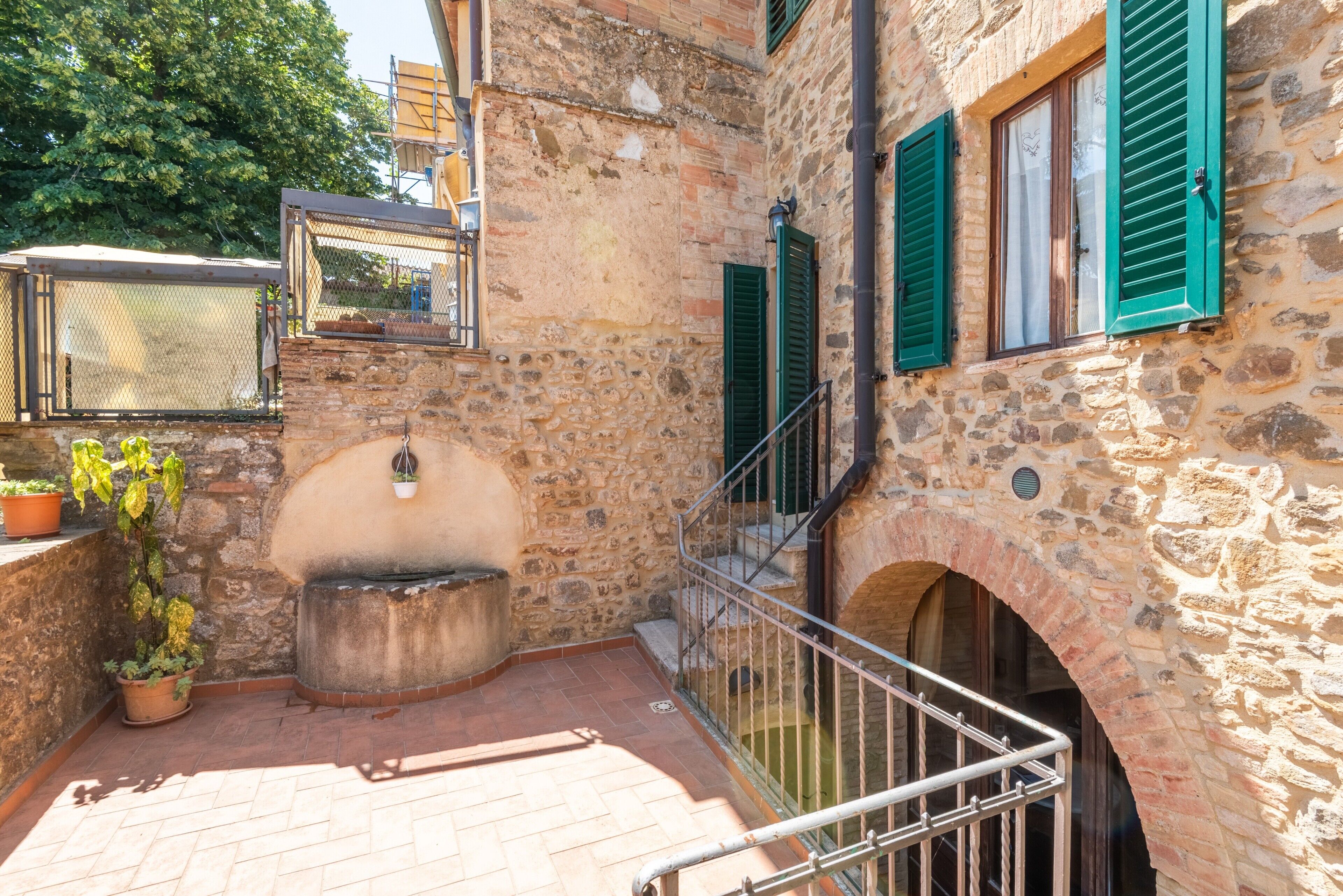 Enceinte de l’hébergement