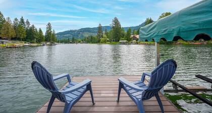 Your Lake Pend Orielle Get Away, beautiful waterfront home with private dock