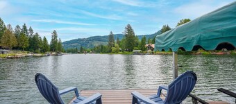 Your Lake Pend Orielle Get Away, beautiful waterfront home with private dock