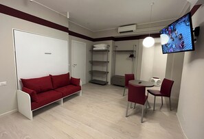 Superior-Zimmer, 1 Doppelbett und Schlafsofa, Nichtraucher | Wohnbereich