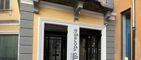 Façade de l’hébergement