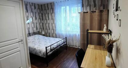 Chambre Avec Salle de Bain 2. IdĂ©ale Pour un SĂ©jour Ăconomique Tout Confort