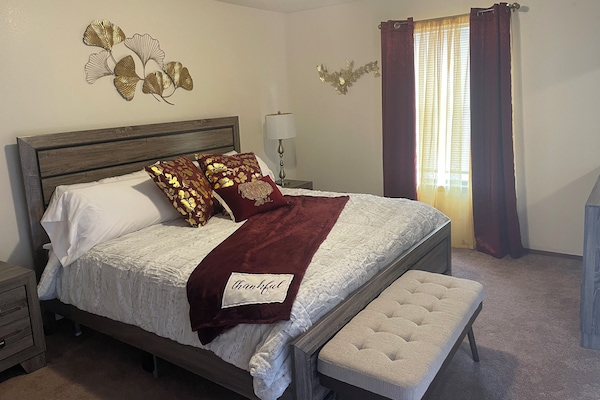 2 habitaciones, wifi y ropa de cama