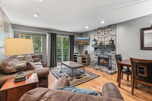 Condo, Multiple Beds, Hot Tub, Mountain View (Timber Ridge Escape) | Living area | 40-inch flat-screen TV with digital channels - Smokys 2br Condo w/ Pools, Spas & Scenic Views! (Gatlinburg)