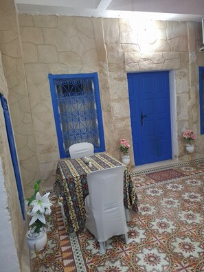 Comfort Room, 1 Double Bed, Ground Floor | Terrace/patio