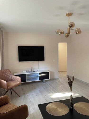 Welcoming apartment with AC in charming Liepāja