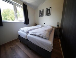 Alpehytte | 3 soveværelser, individuel indretning, sengetøj