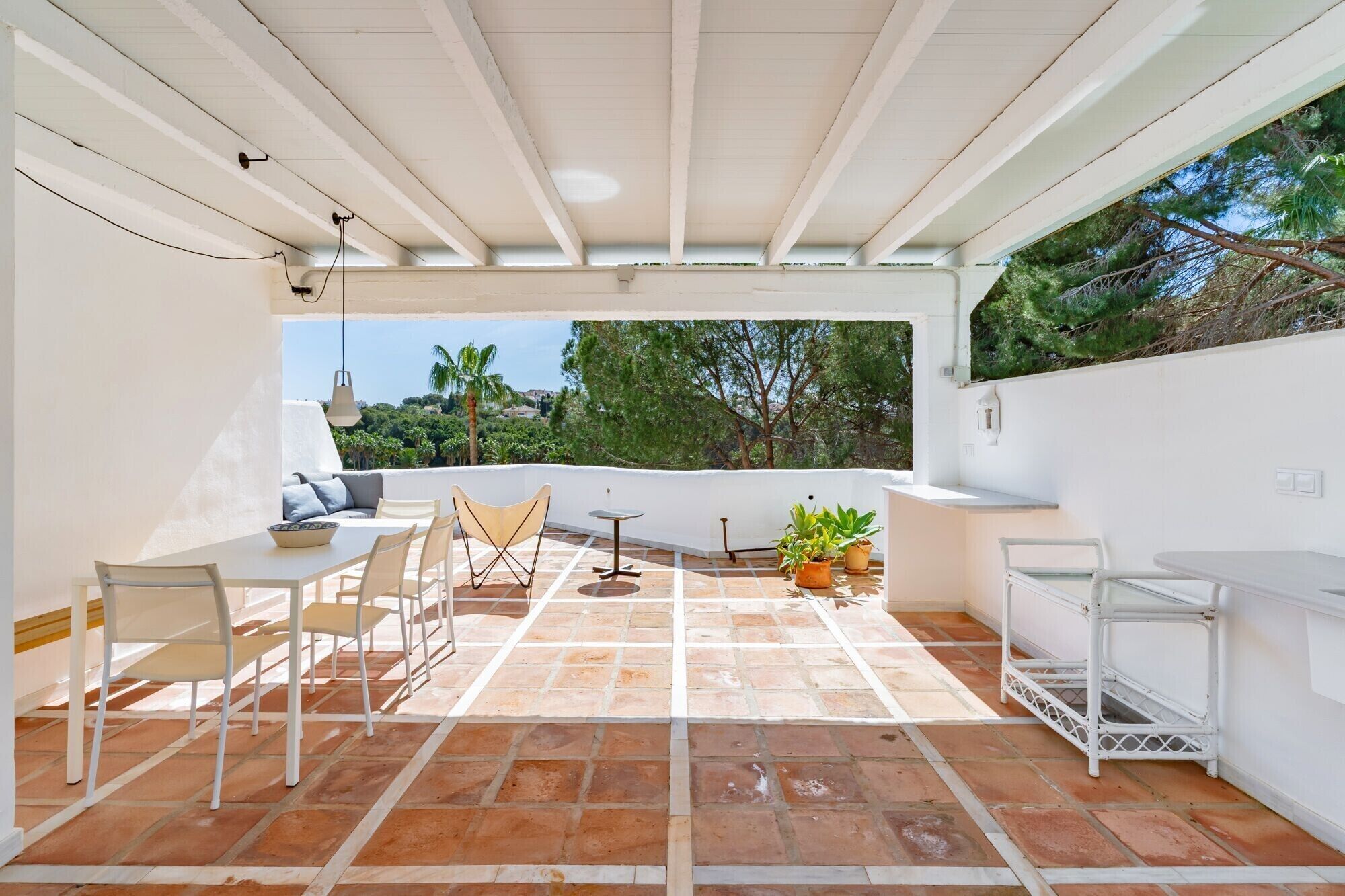 Restaurante al aire libre