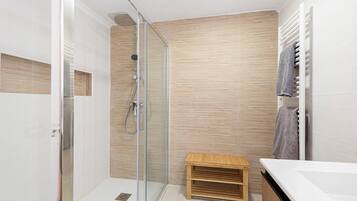 Dusche, Handtücher