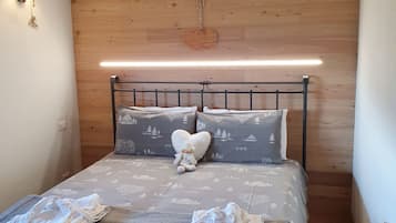 2 chambres, draps fournis