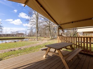 Tent | View from property - Charming Safari Tent by the Lake (Gasselternijveen)