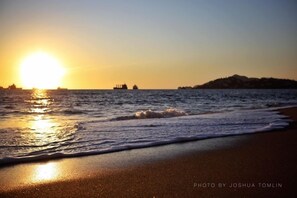 Ubicación a pie de playa