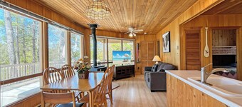 A little slice of paradise. Waterfront, private beach entry, weed free swimming