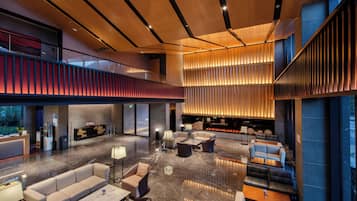 Sala de estar en el lobby