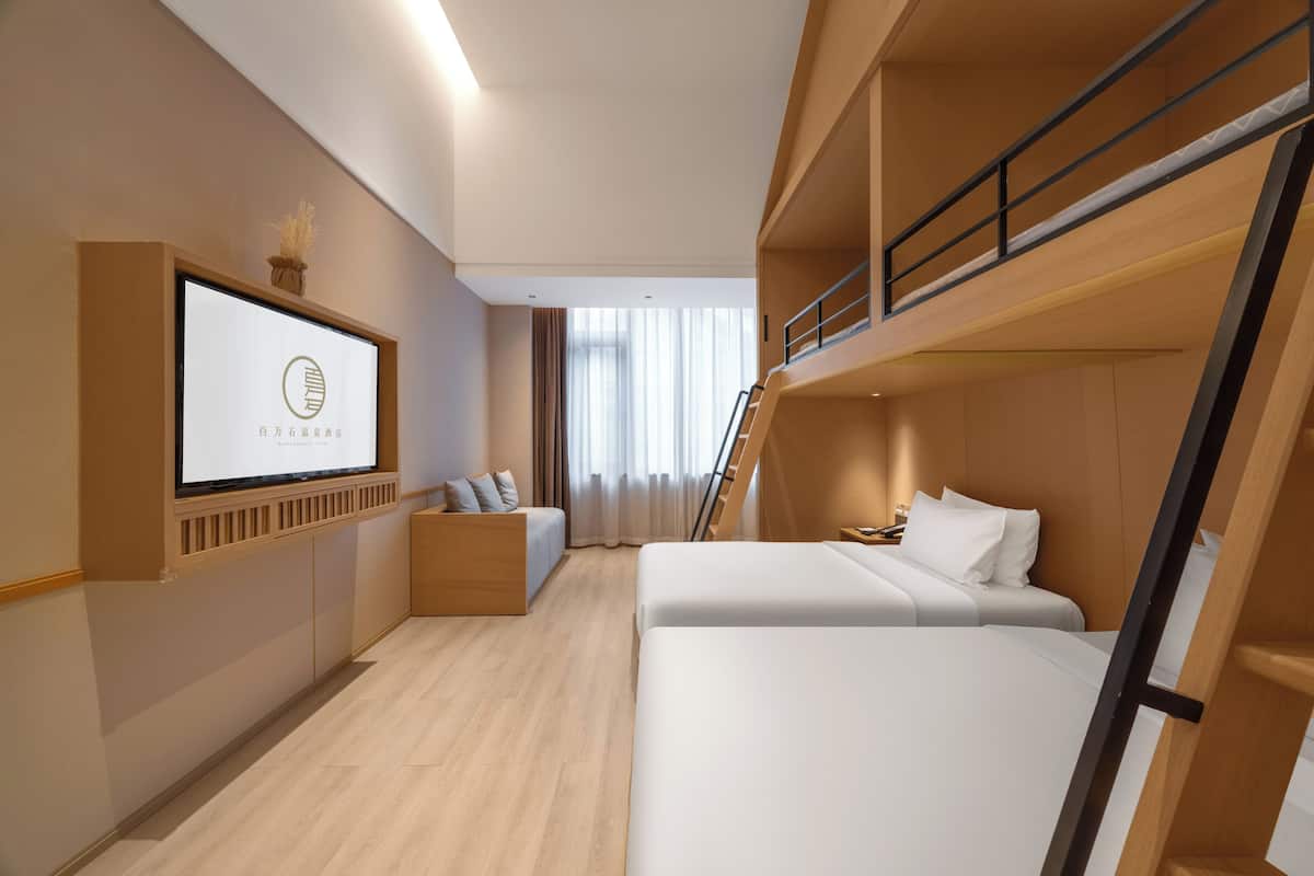 Family Quad Room | Living area | LCD TV