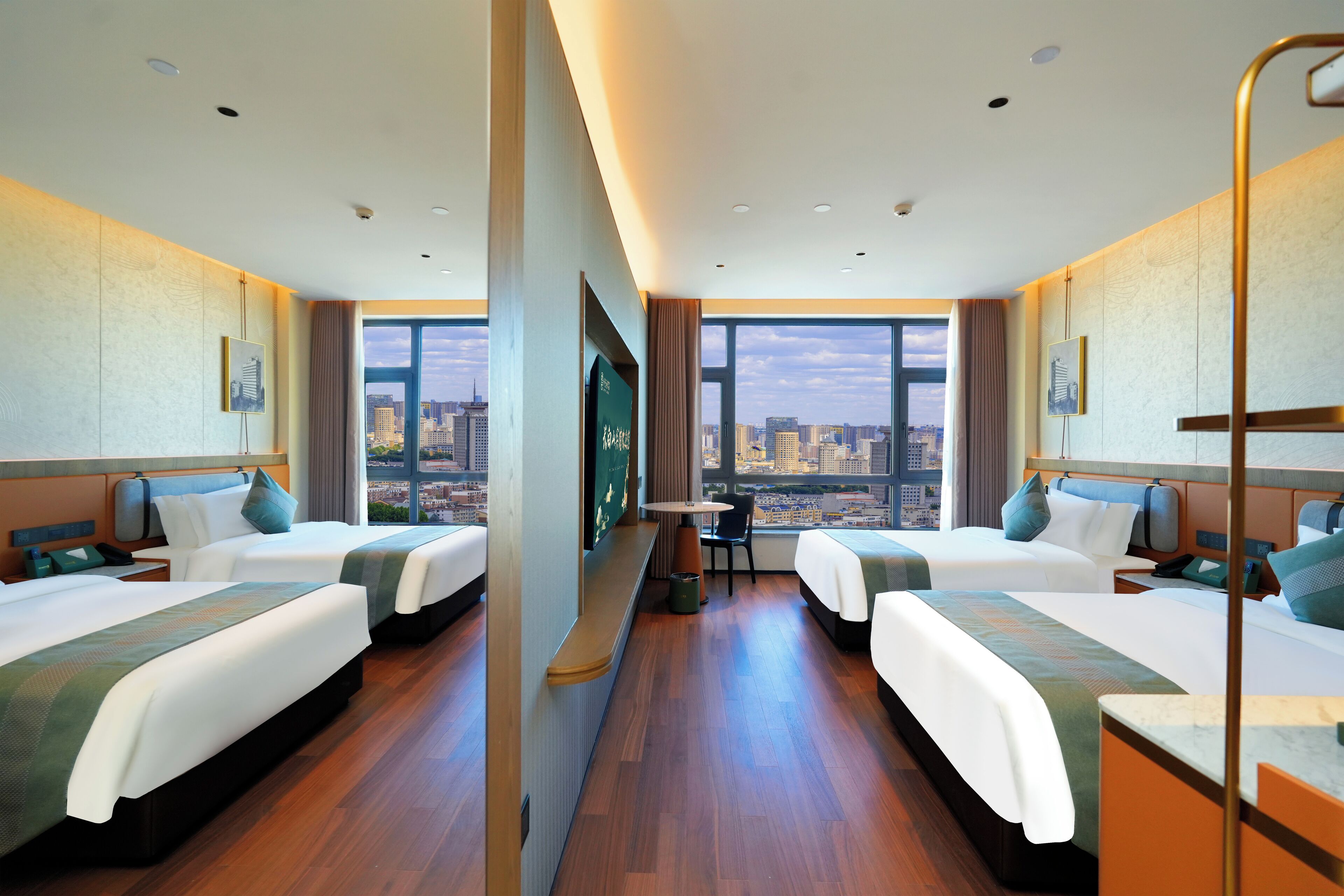 Superior Double Room | Down comforters, memory foam beds, blackout drapes, soundproofing