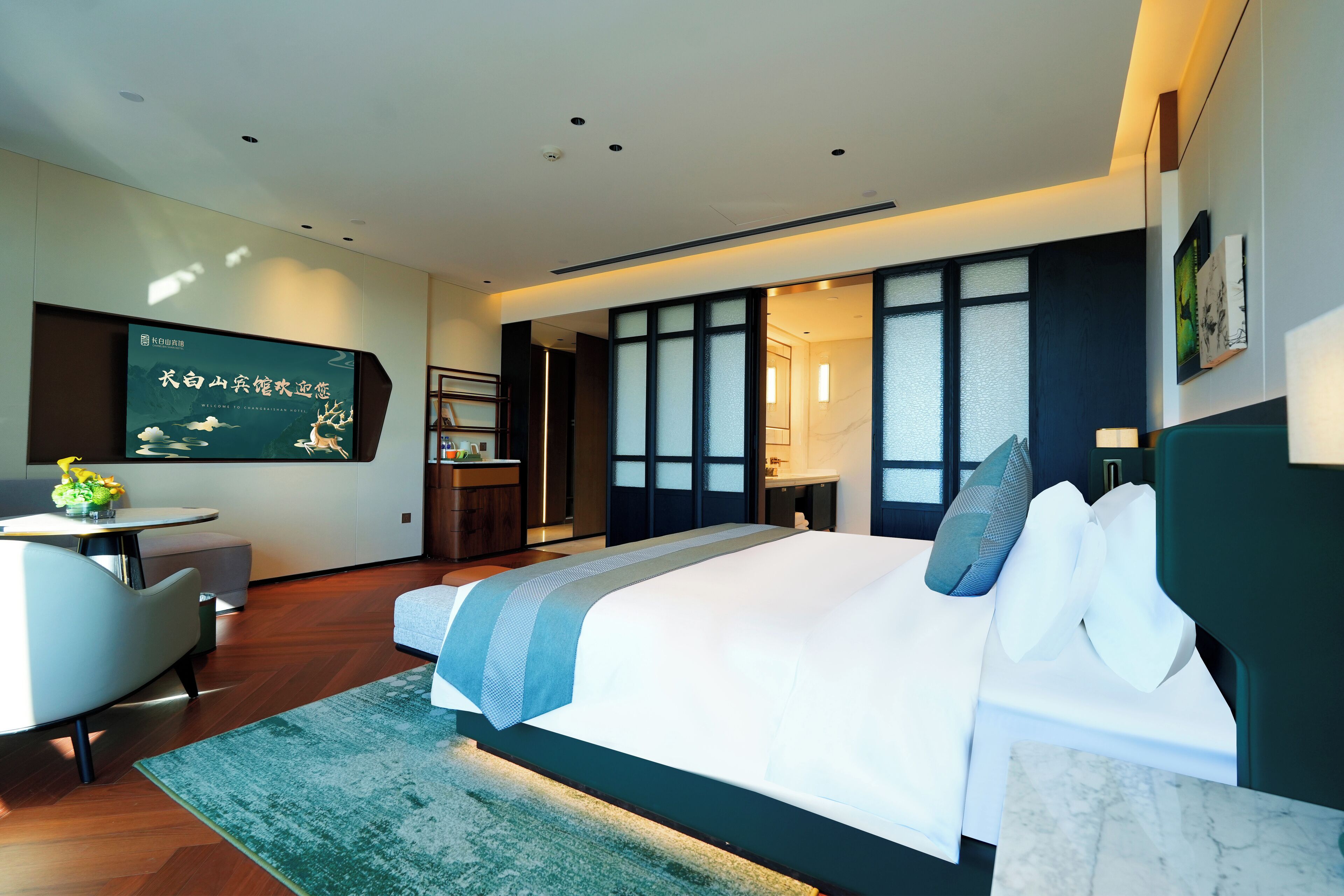 Down duvets, memory-foam beds, blackout curtains, soundproofing