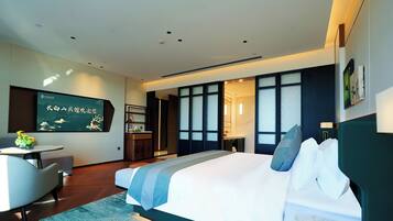 Down duvets, memory-foam beds, blackout curtains, soundproofing