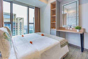 Deluxe Apartment, 2 Bedrooms, Balcony, City View | 2 bedrooms - Branz Apartment BSD City by Nagisa Bali (Pagedangan)
