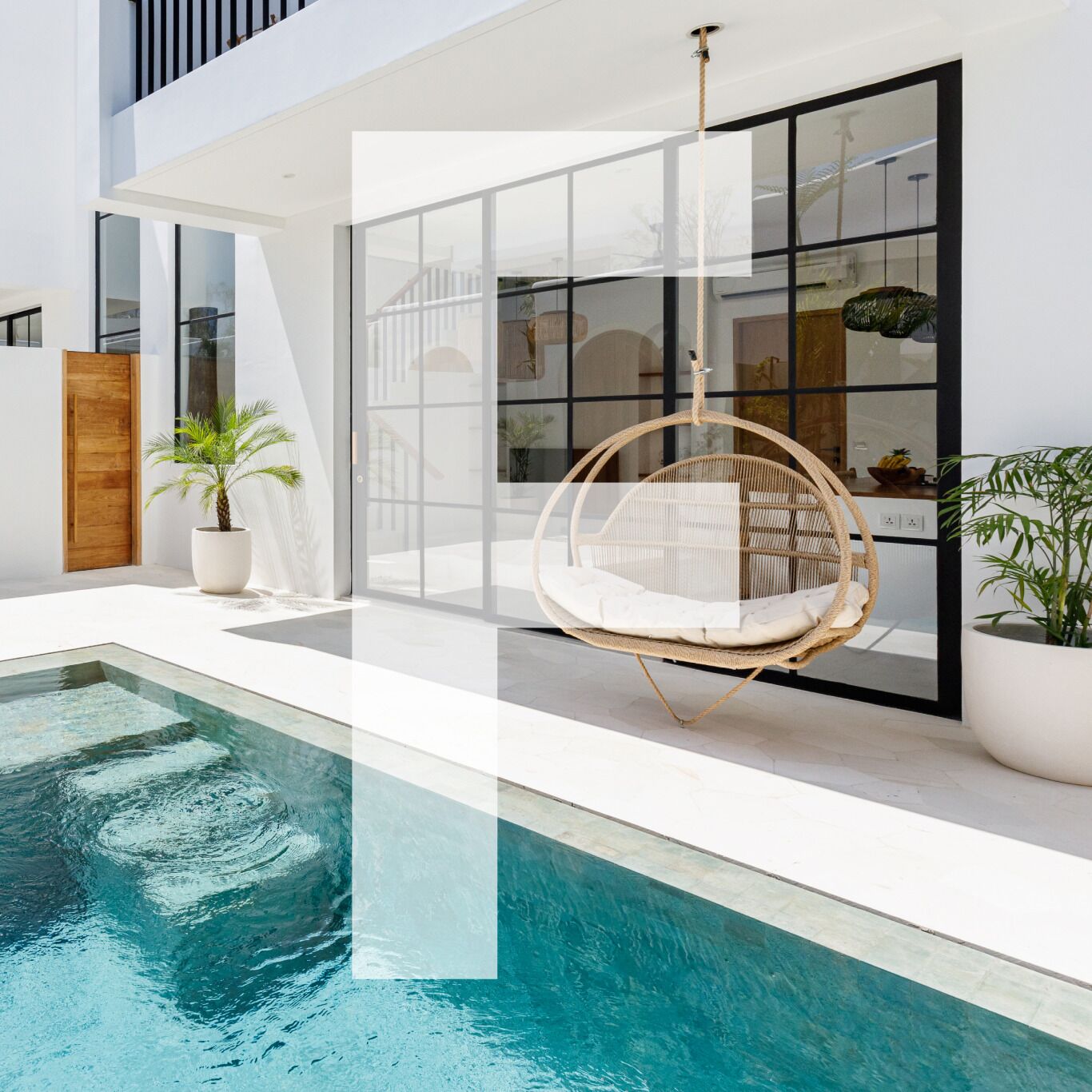 Villa familiale, 2 chambres, piscine privée | Vue de la chambre