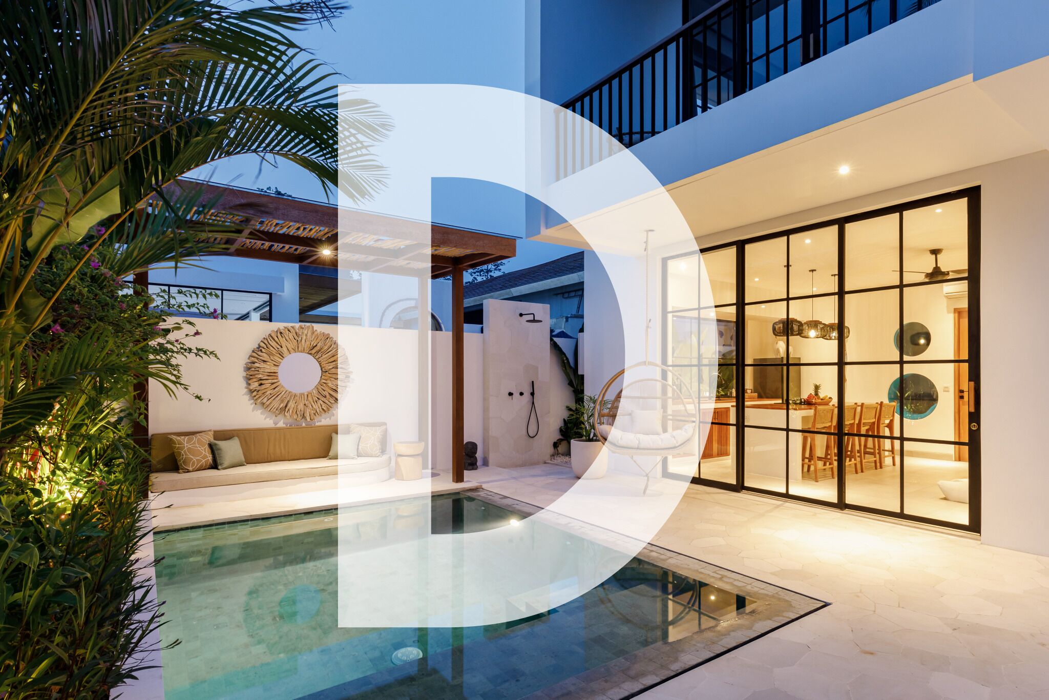 Family Villa, 2 Bedrooms, Private Pool | View from room