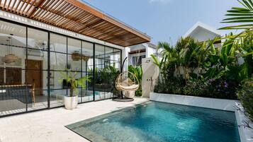Villa Confort, 1 chambre, piscine privée | Terrasse/Patio