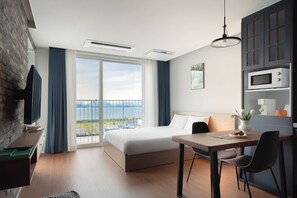 都會開放式客房 | 遮光布/窗簾、隔音、熨斗/熨衣板、免費無線上網