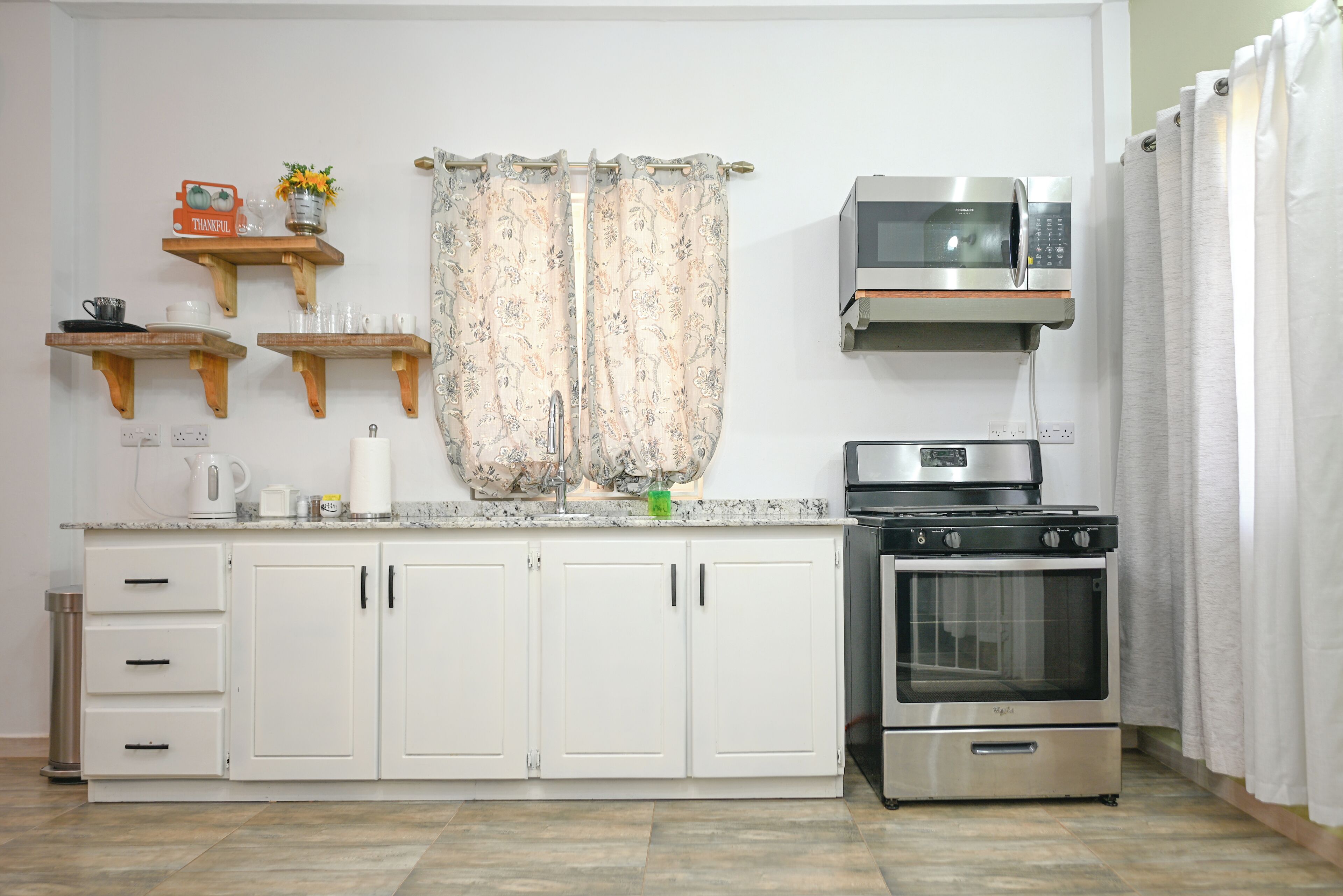 Microwave, oven, stovetop