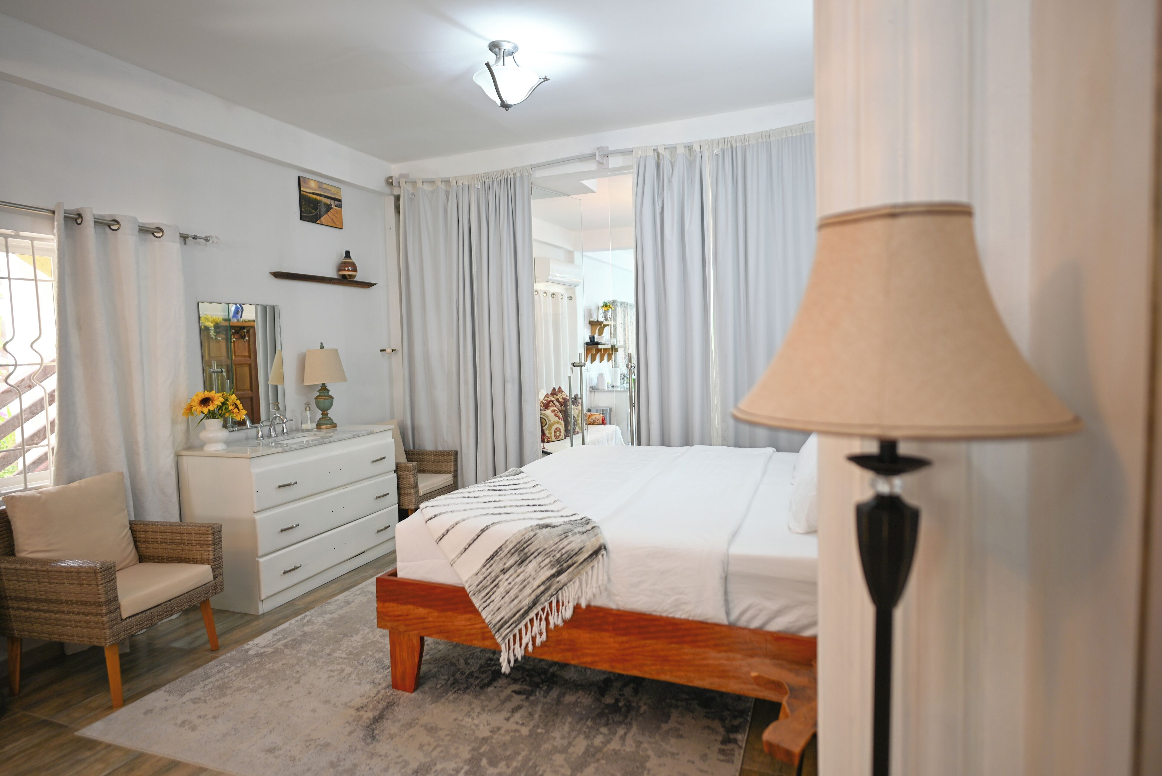 1 soverom, strykejern/-brett, wi-fi og sengetøy