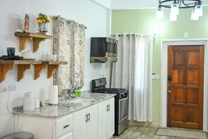 Microwave, oven, stovetop