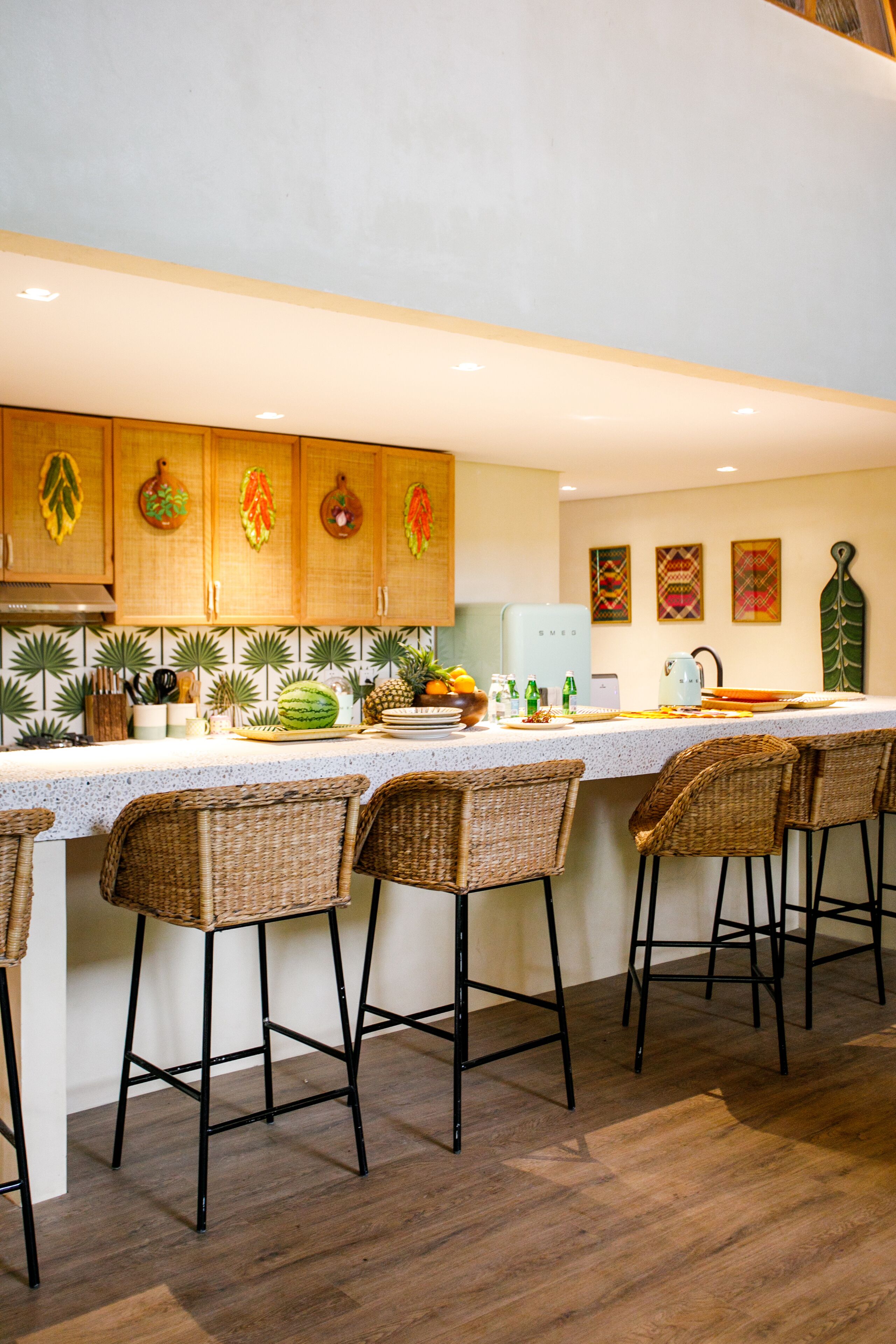 Villa Luxe, vue piscine | Cuisine partagée