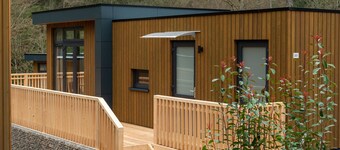 Modern Chalet With Dishwasher, in a Holiday Park, in a Natural Environment