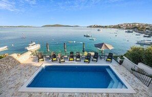 Una piscina climatizada