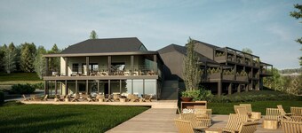 Beautiful Hotel Room in a Natural Resort