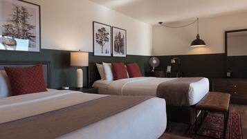 Desk, laptop workspace, rollaway beds, free WiFi