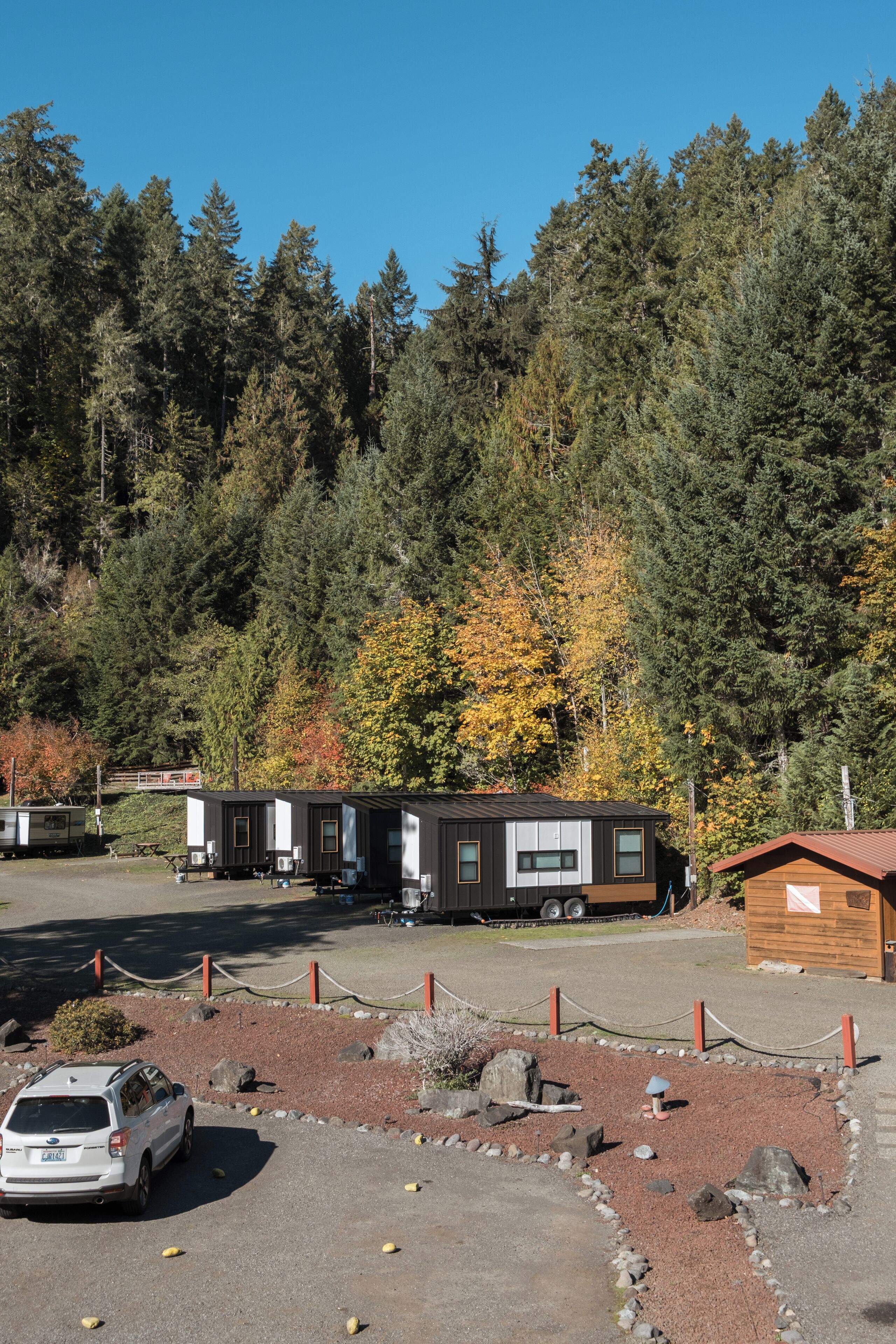 Khuôn viên nơi lưu trú